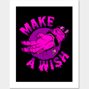 Make a Wish (purple) Posters and Art